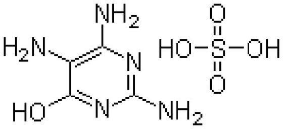 Cas Number 35011-47-3 2,4,5-Triamino-6-Hydroxypyrimidine Sulfate Organic Intermediates