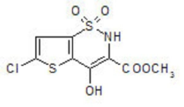 Cas 70415-50-8 6-Chloro-4- Hydroxy-2-Methyl-3-Methoxycarbonyl-2H-Thieno[2,3-E]-1,2-Thiazine-1,1-Dioxide